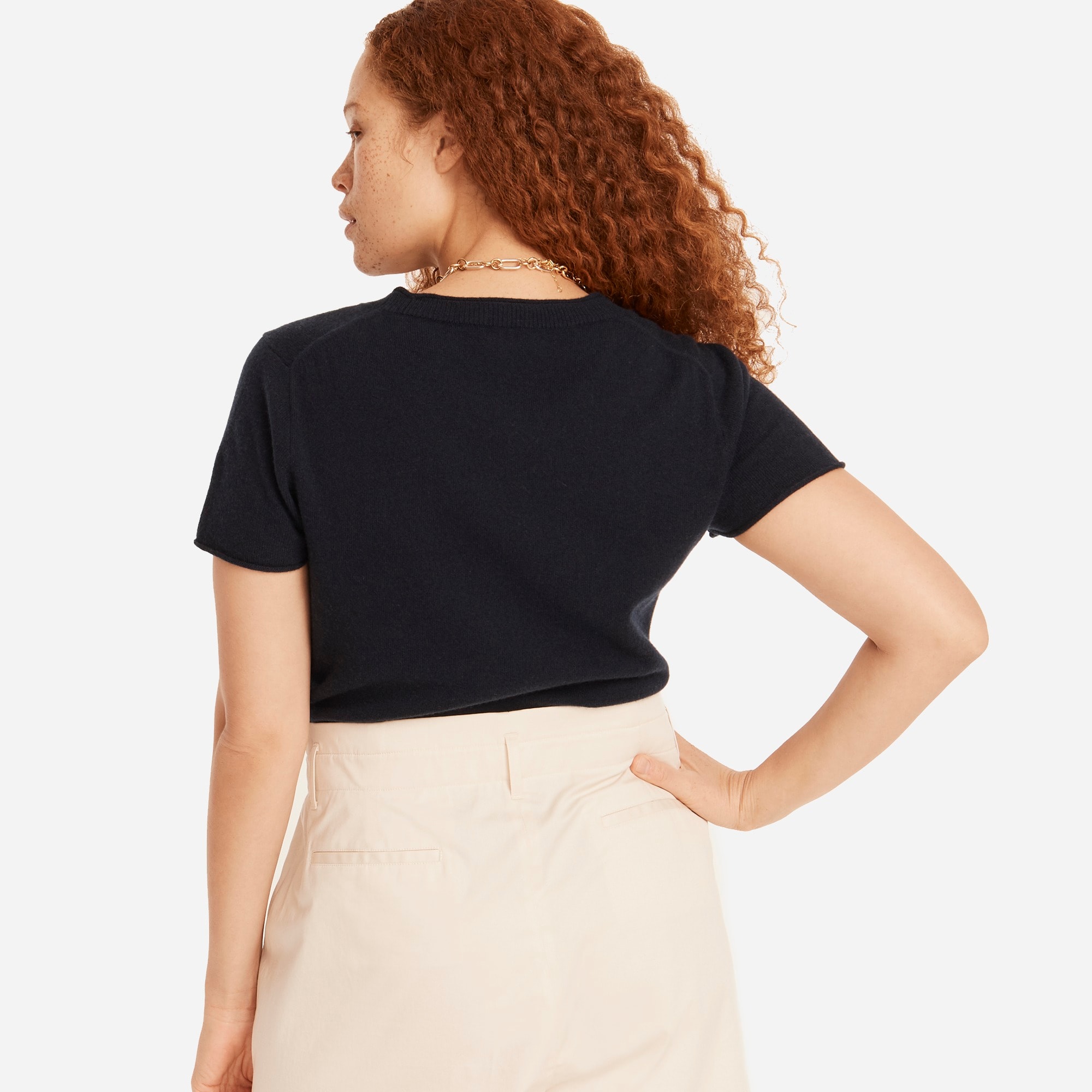 Cashmere relaxed T-shirt