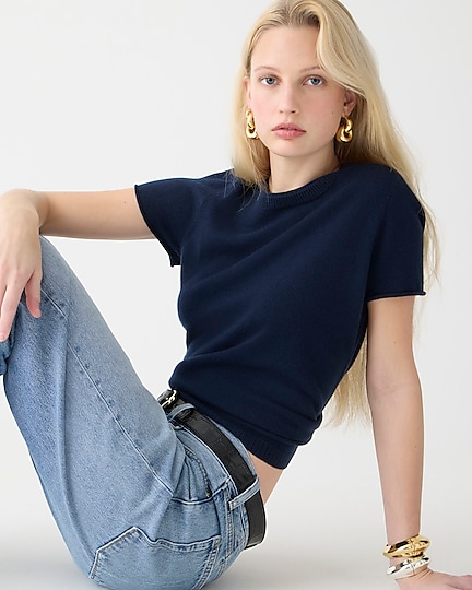 j.crew: cashmere relaxed t-shirt for women