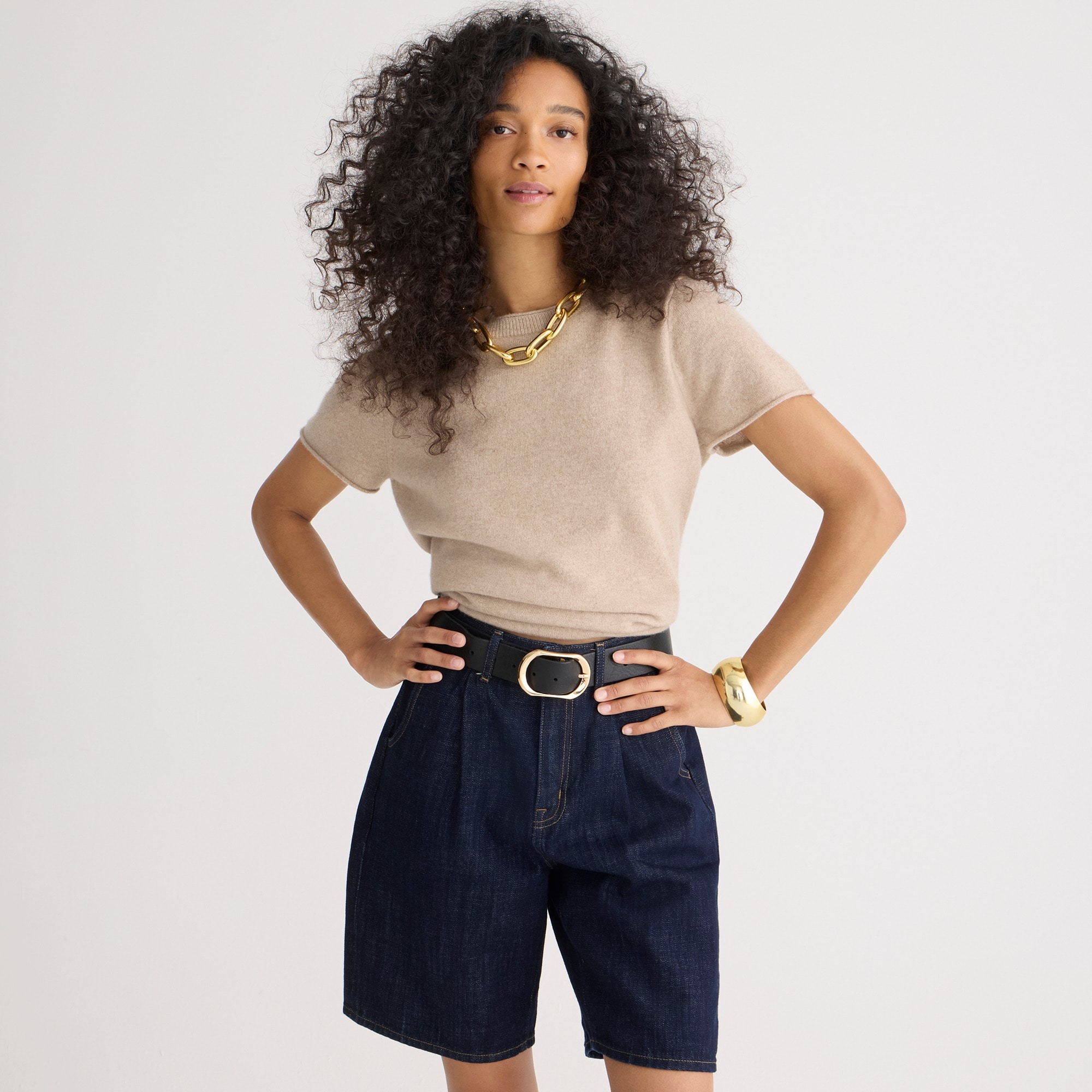  Cashmere relaxed T-shirt