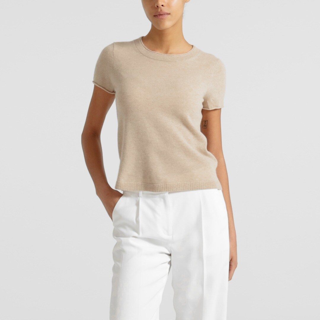 Cashmere relaxed T-shirt