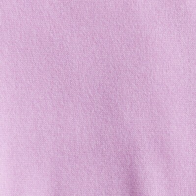 Cashmere shrunken crewneck sweater MUTED ORCHID