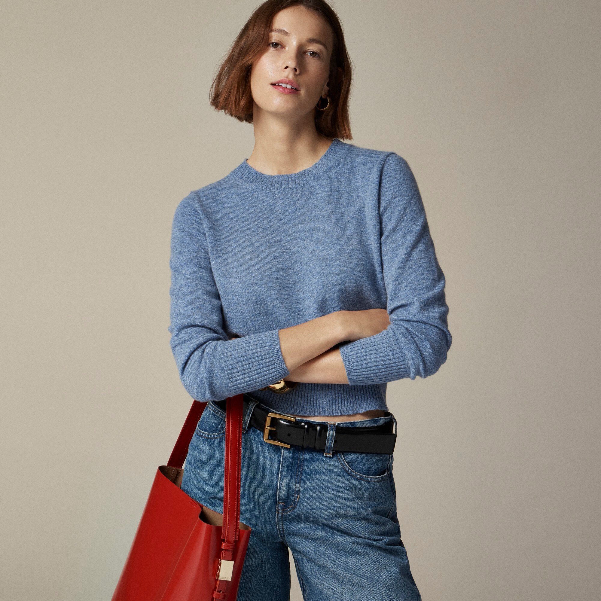 J crew crewneck cashmere sweater outlet