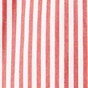 UNIVERSITY STRIPE RED W