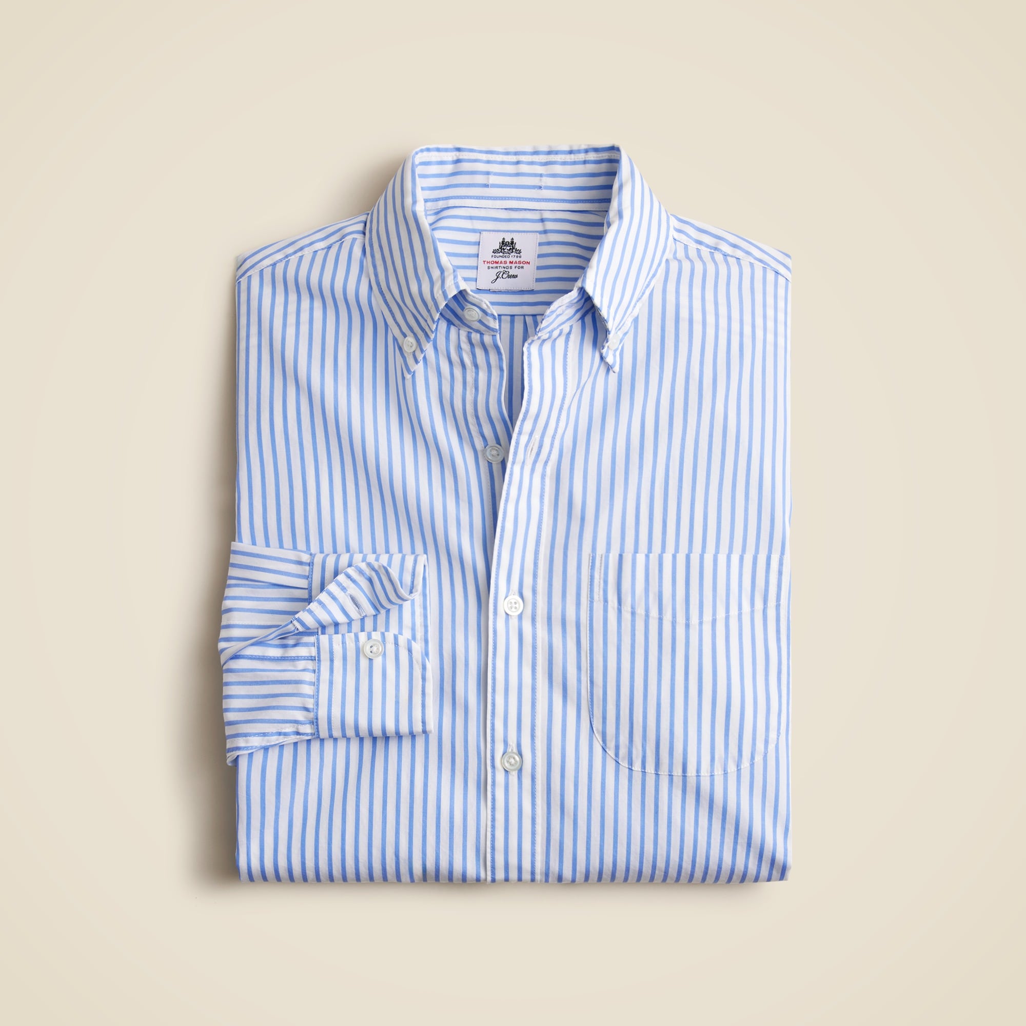 mens Thomas Mason&reg; for J.Crew washed poplin shirt