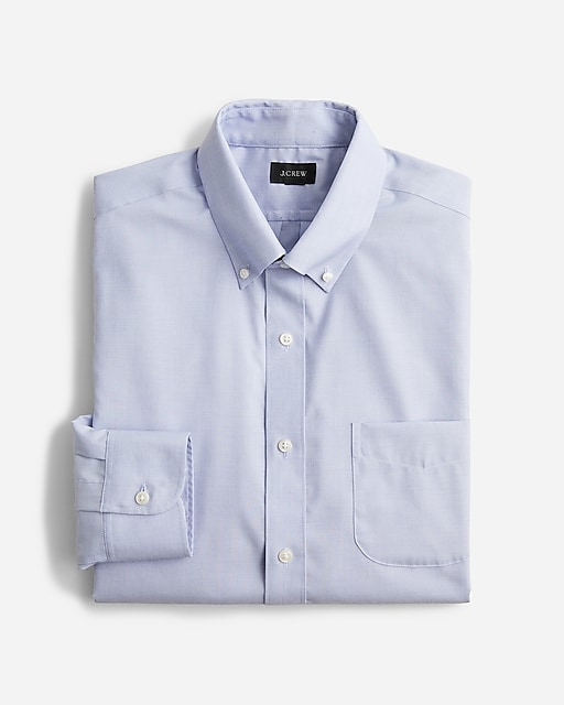 mens Tall Bowery wrinkle-free dress shirt with button-down collar