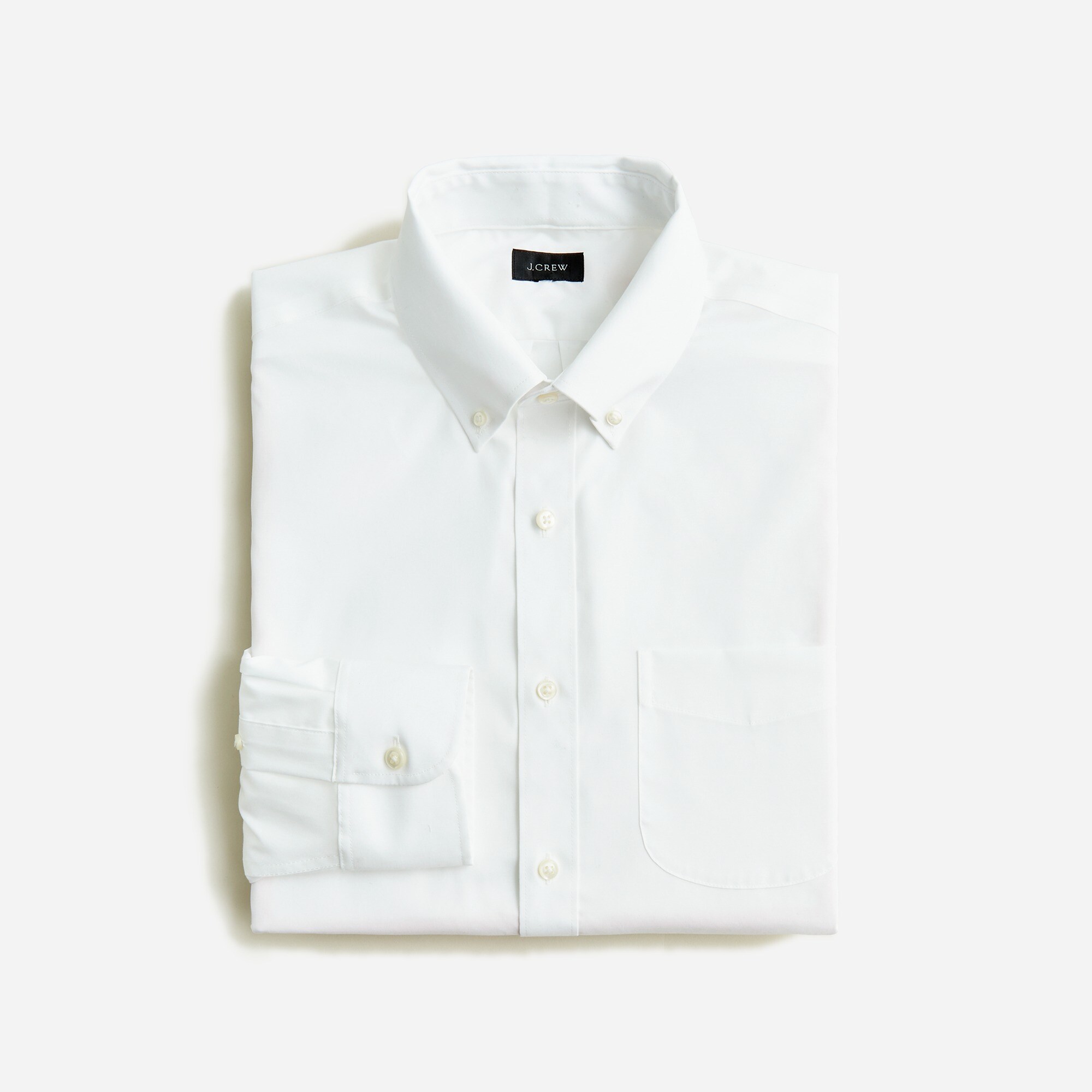  Bowery wrinkle-free dress shirt with button-down collar