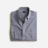 Bowery wrinkle-free stretch cotton shirt with button-down collar