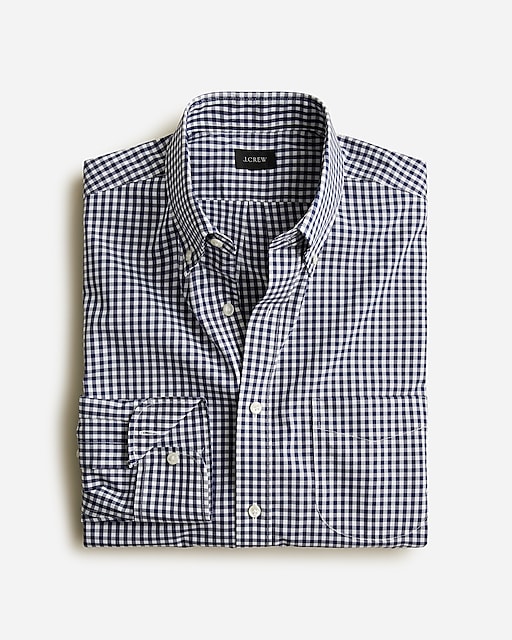  Slim Bowery wrinkle-free dress shirt with button-down collar