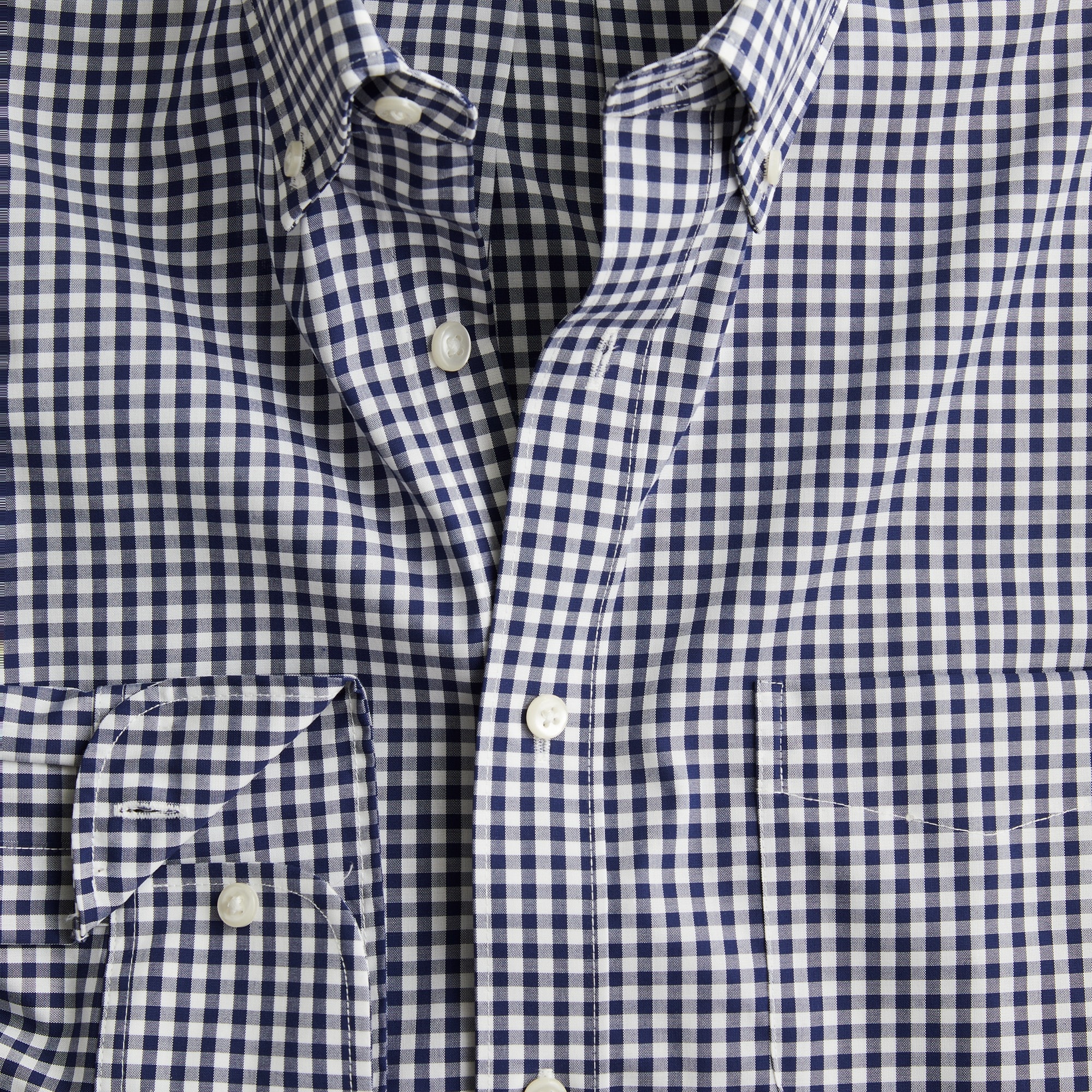 Bowery wrinkle-free dress shirt with button-down collar