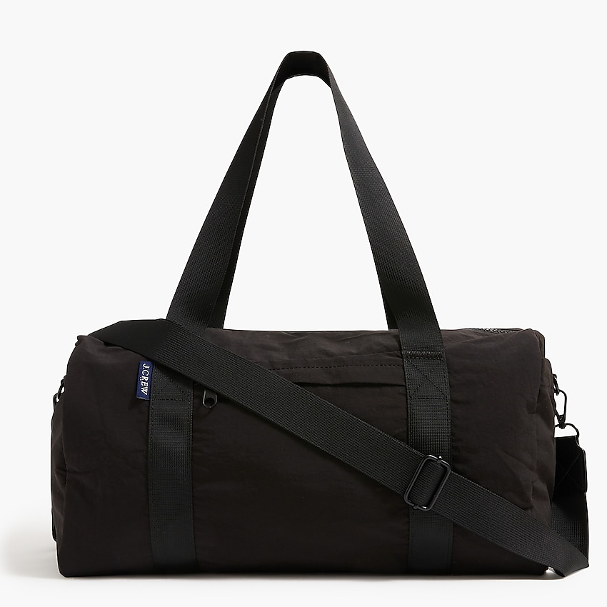 factory: canvas duffel bag for men, right side, view zoomed