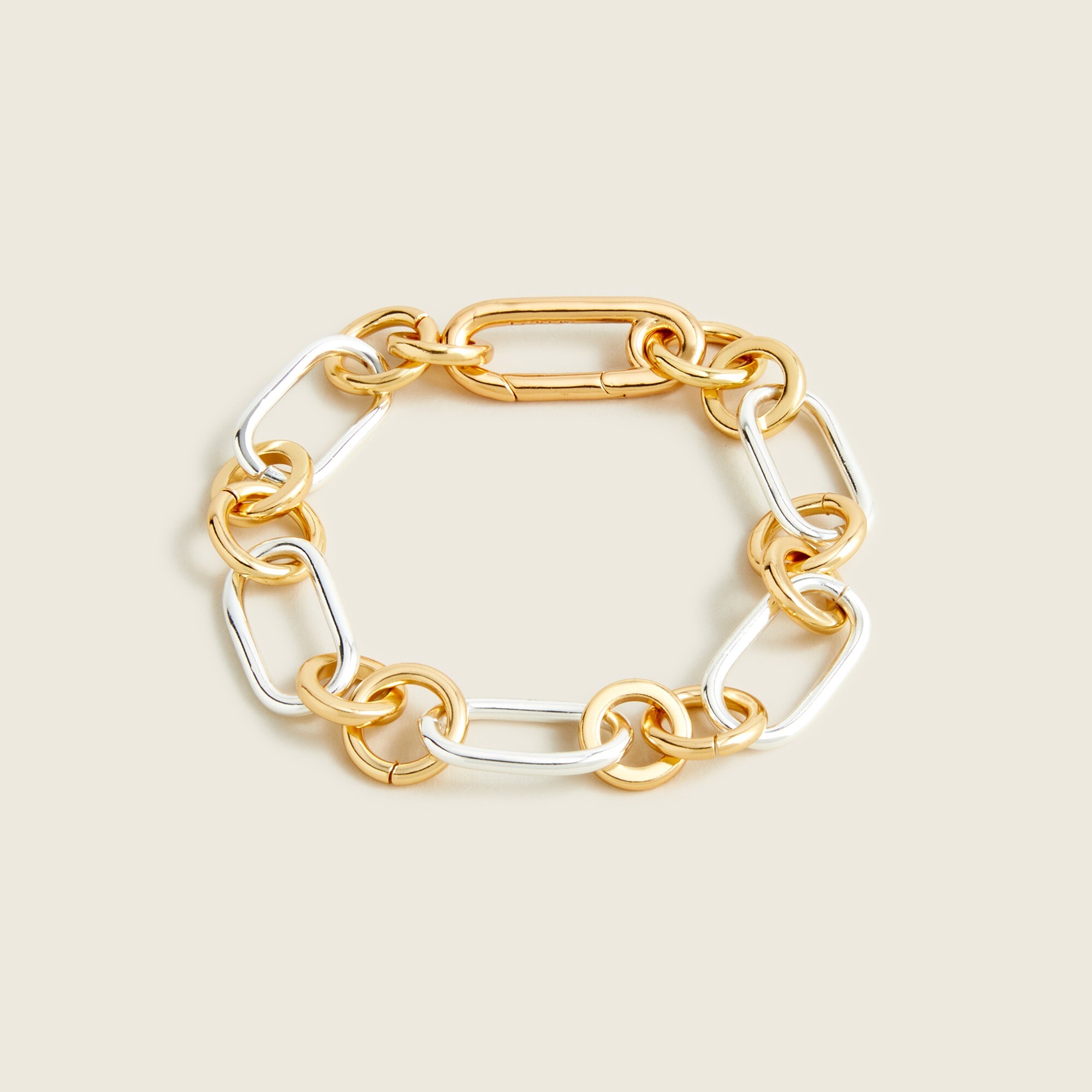 Mixed-metal Chain Bracelet For Women | J.Crew