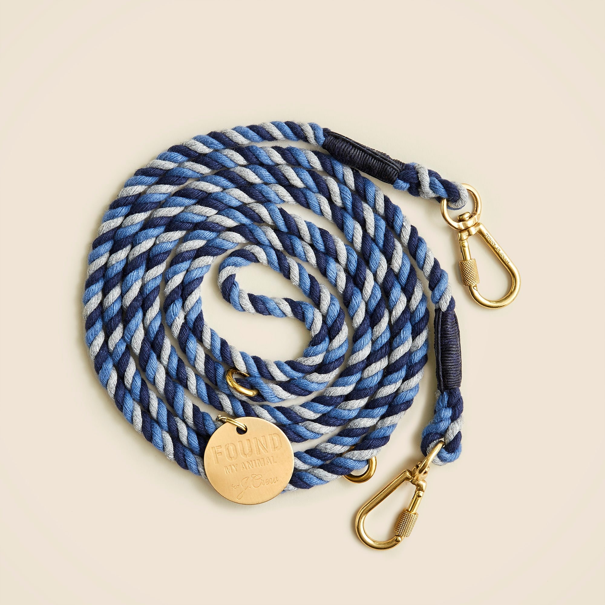 Found My Animal X J.Crew Adjustable Rope Leash For Men J.Crew