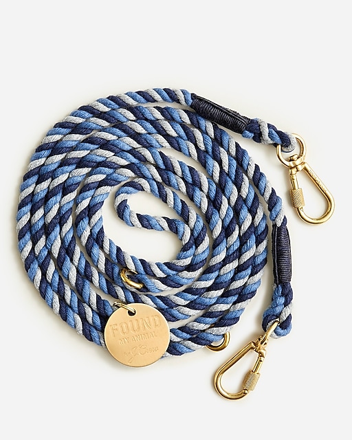 homes Found My Animal™ X J.Crew adjustable rope leash