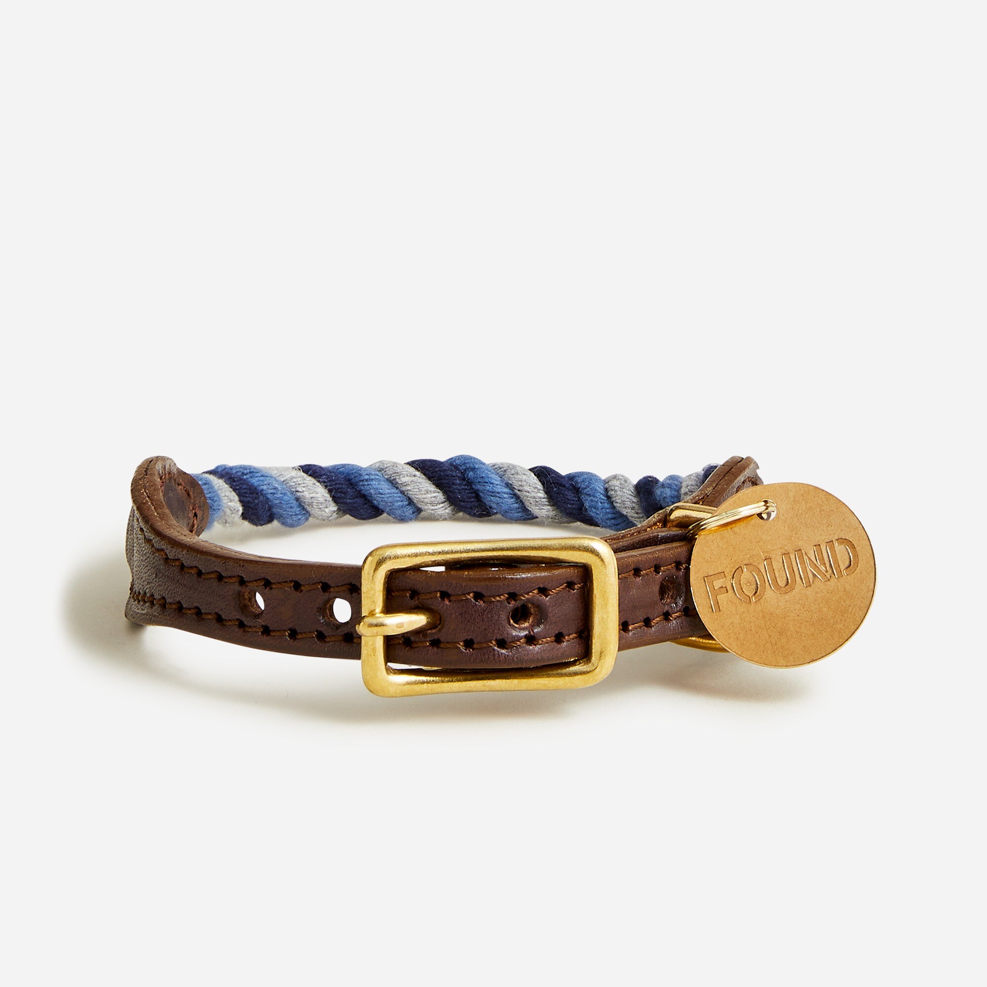 J.Crew Found My Animal X J.Crew Nantucket Upcycled rope Cat And Dog Collar For Men
