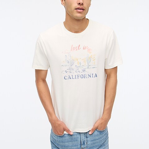  Lost in California graphic tee