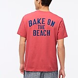 "Bake on the beach" graphic tee