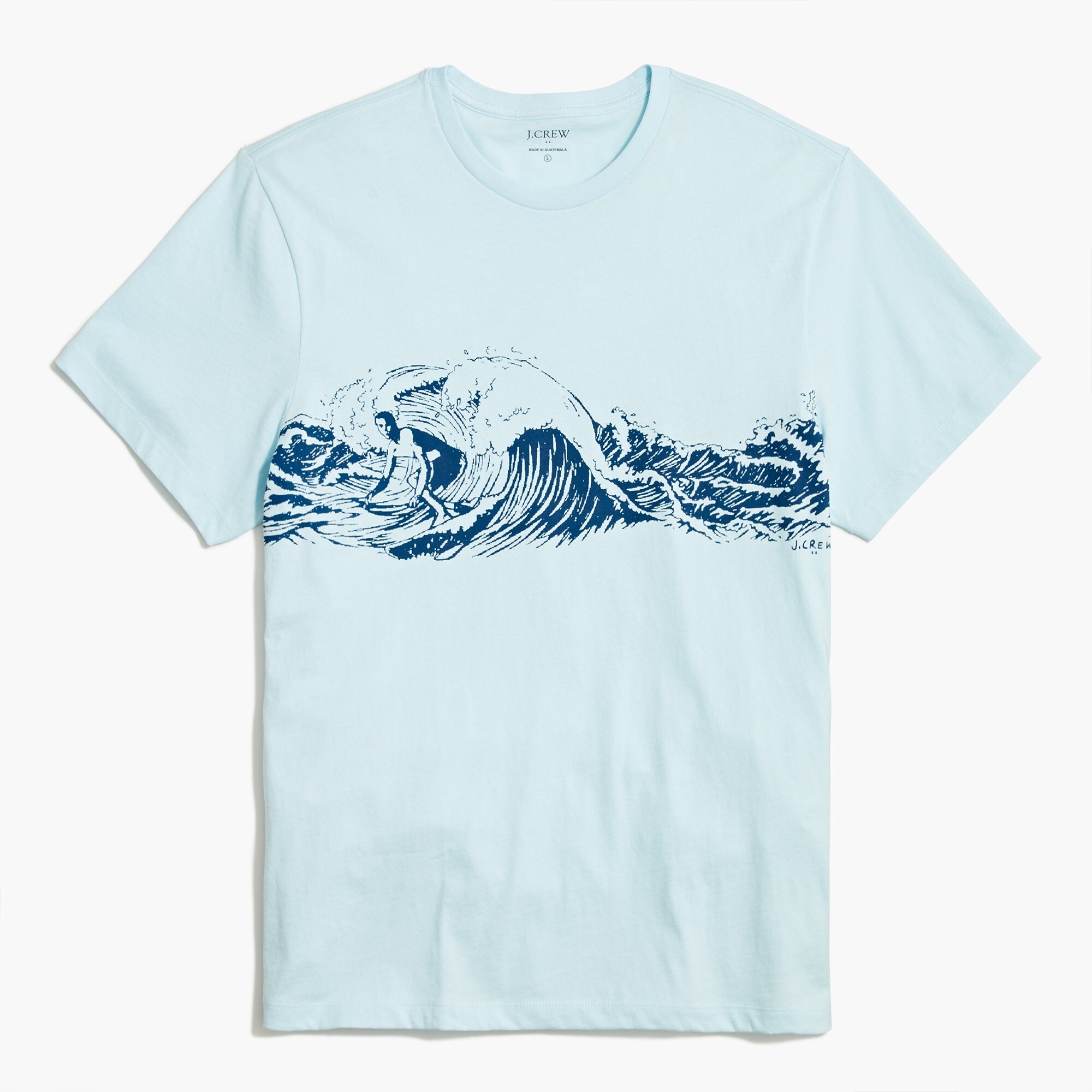Wave graphic tee