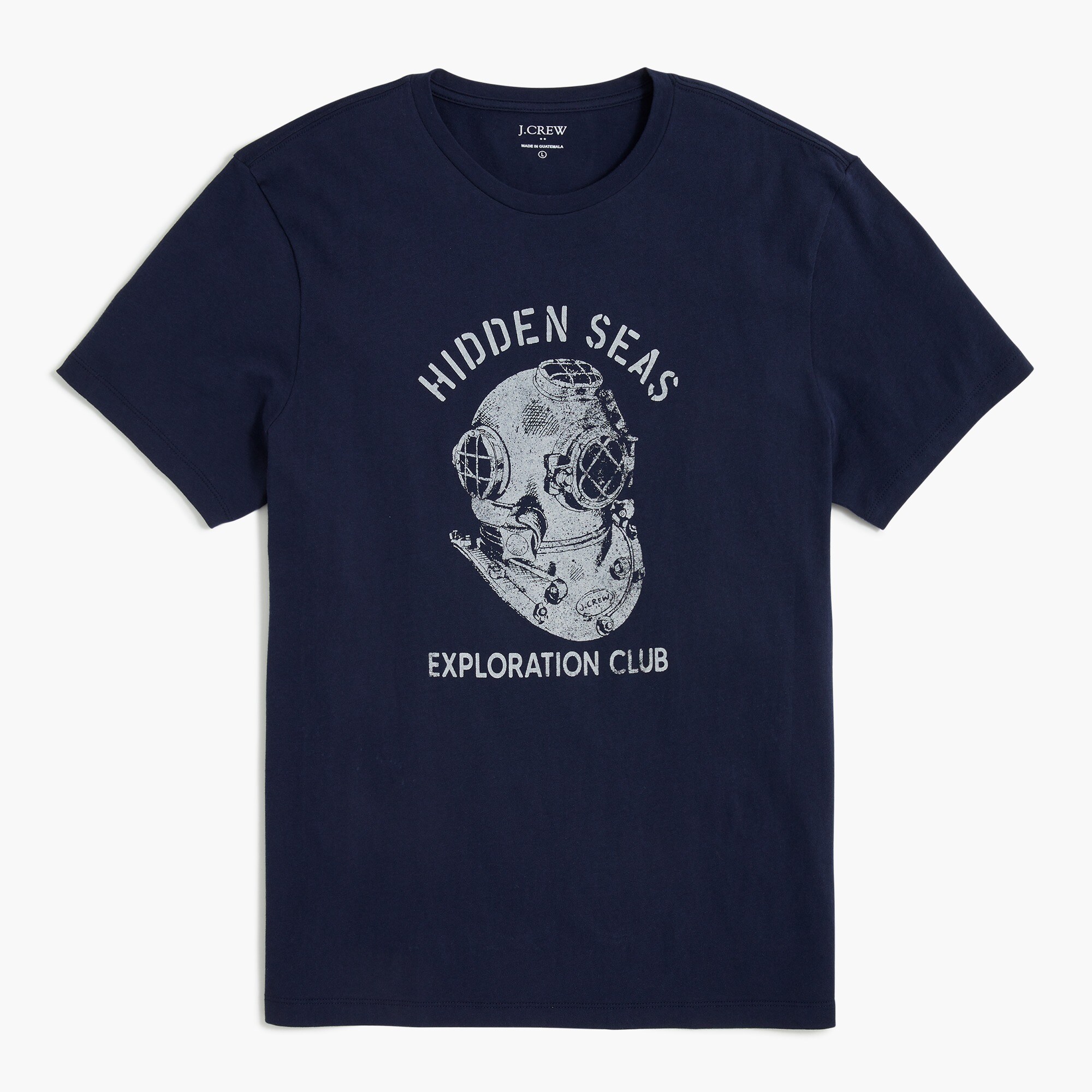 Hidden seas exploration graphic tee