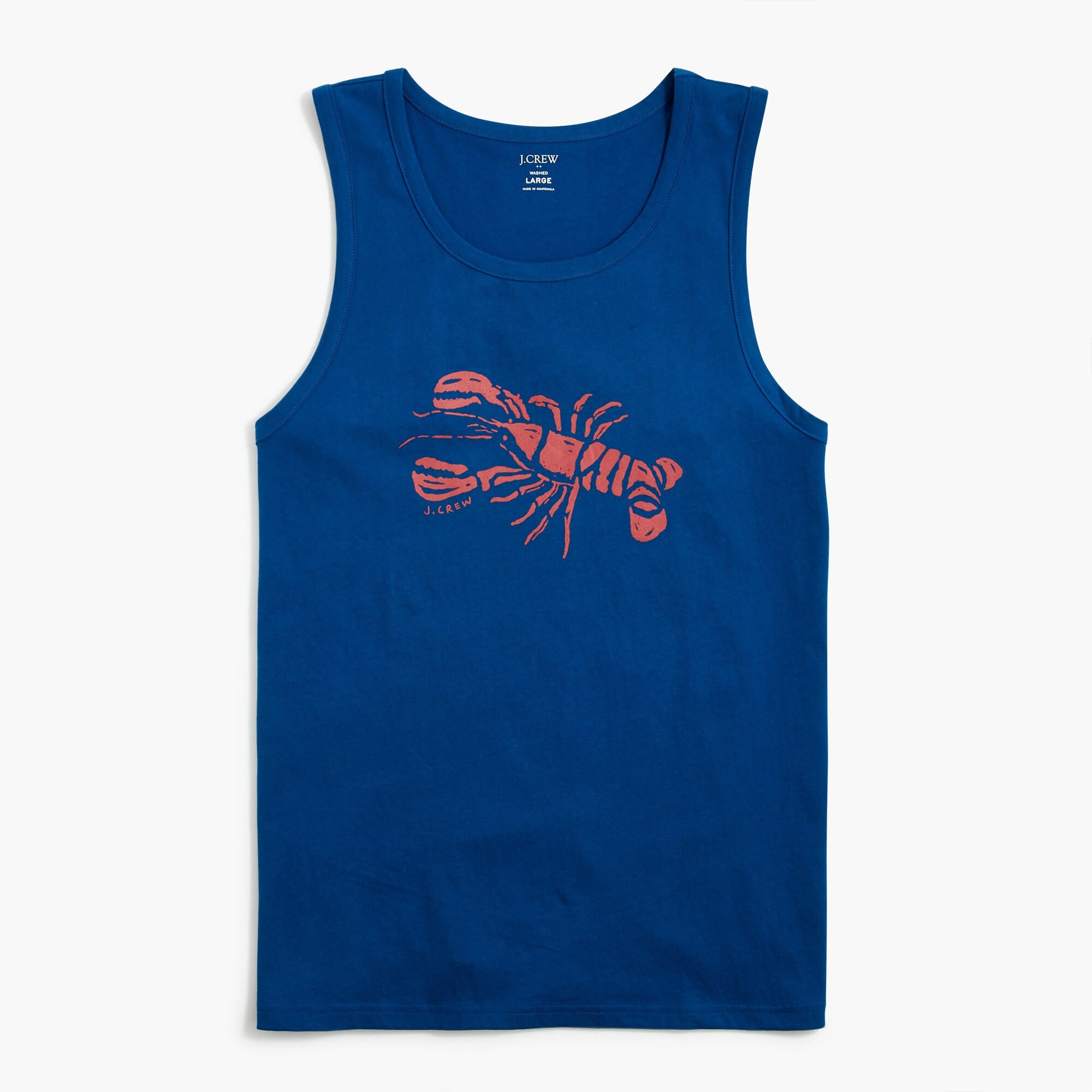 Lobster graphic tank top