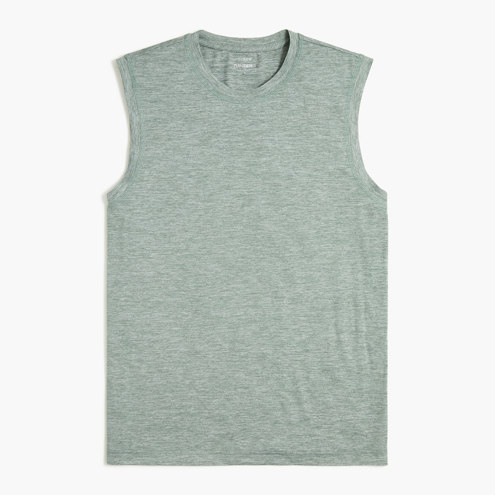 performance muscle tank for men