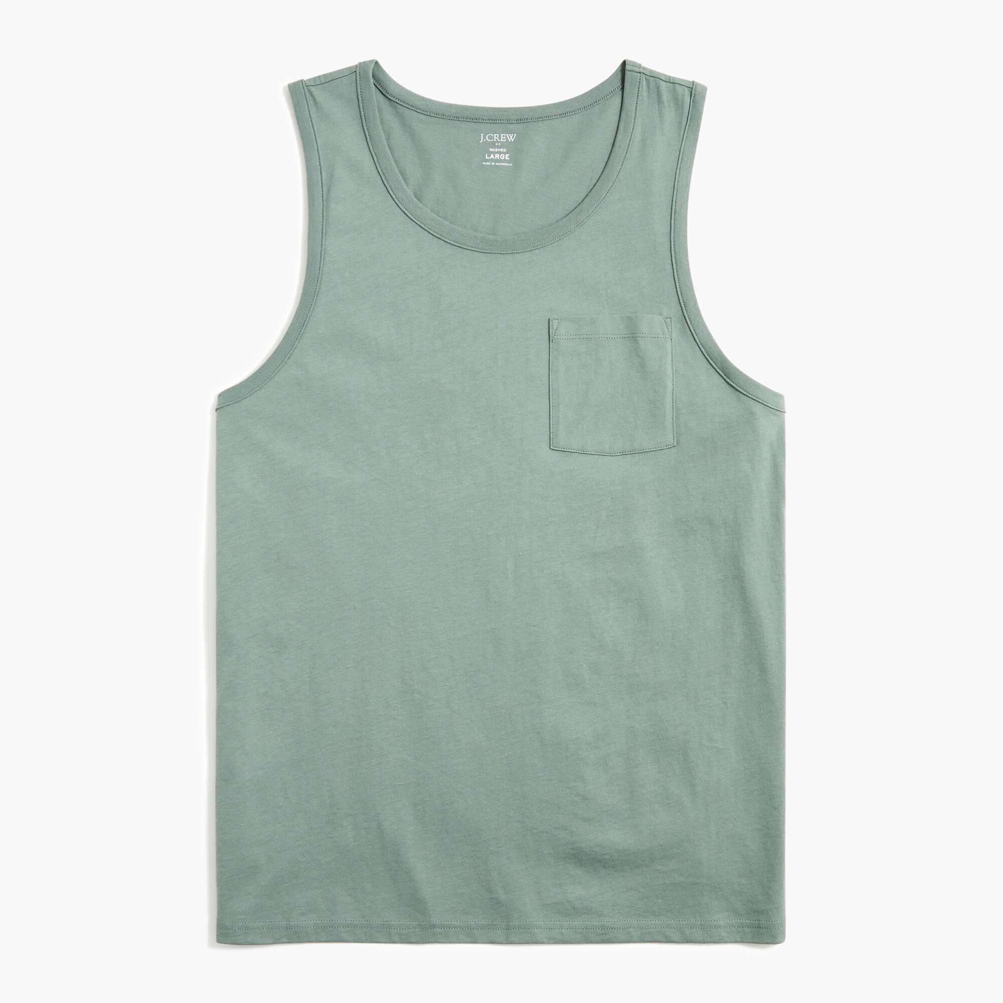 Cotton pocket tank top