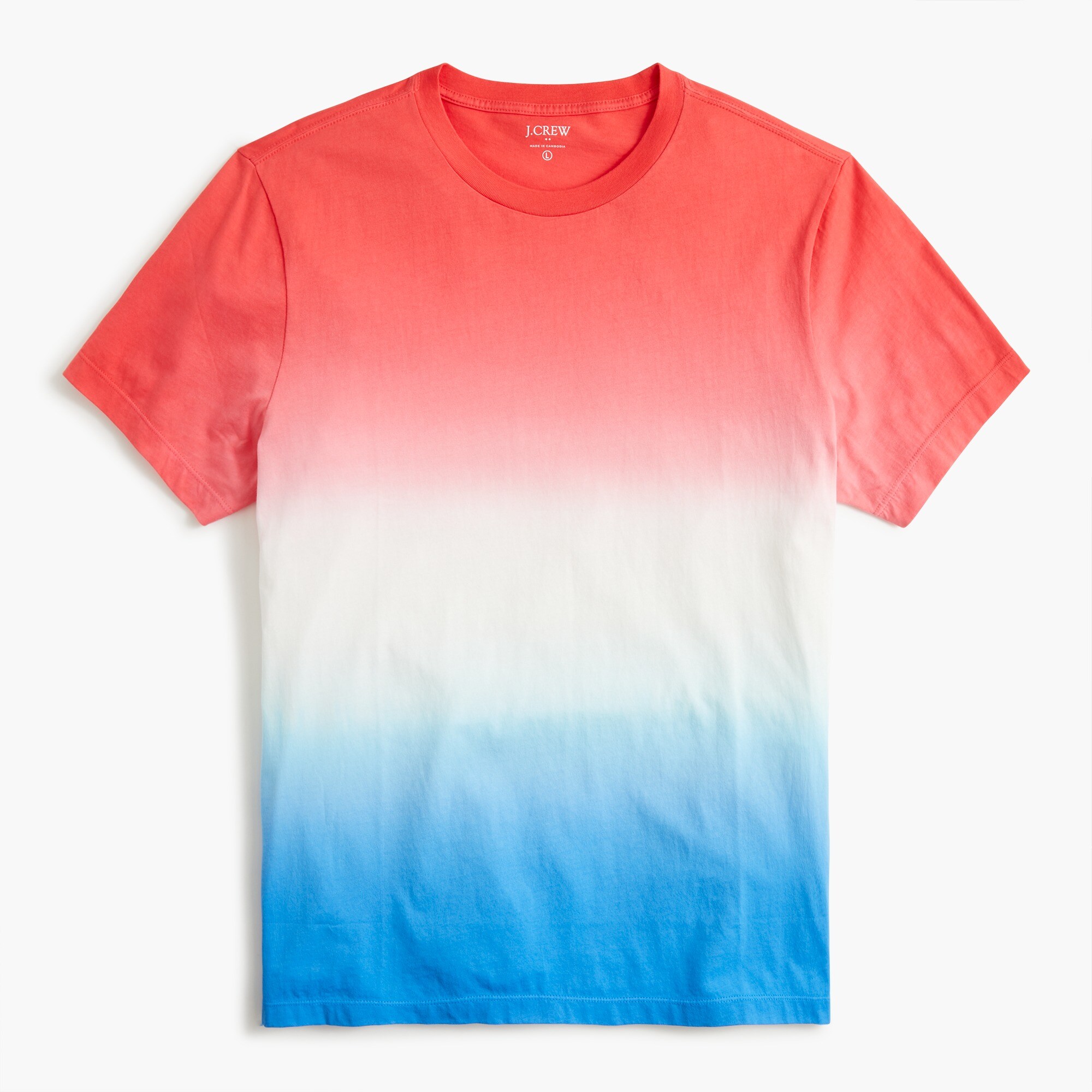 Ombré dip-dyed tee