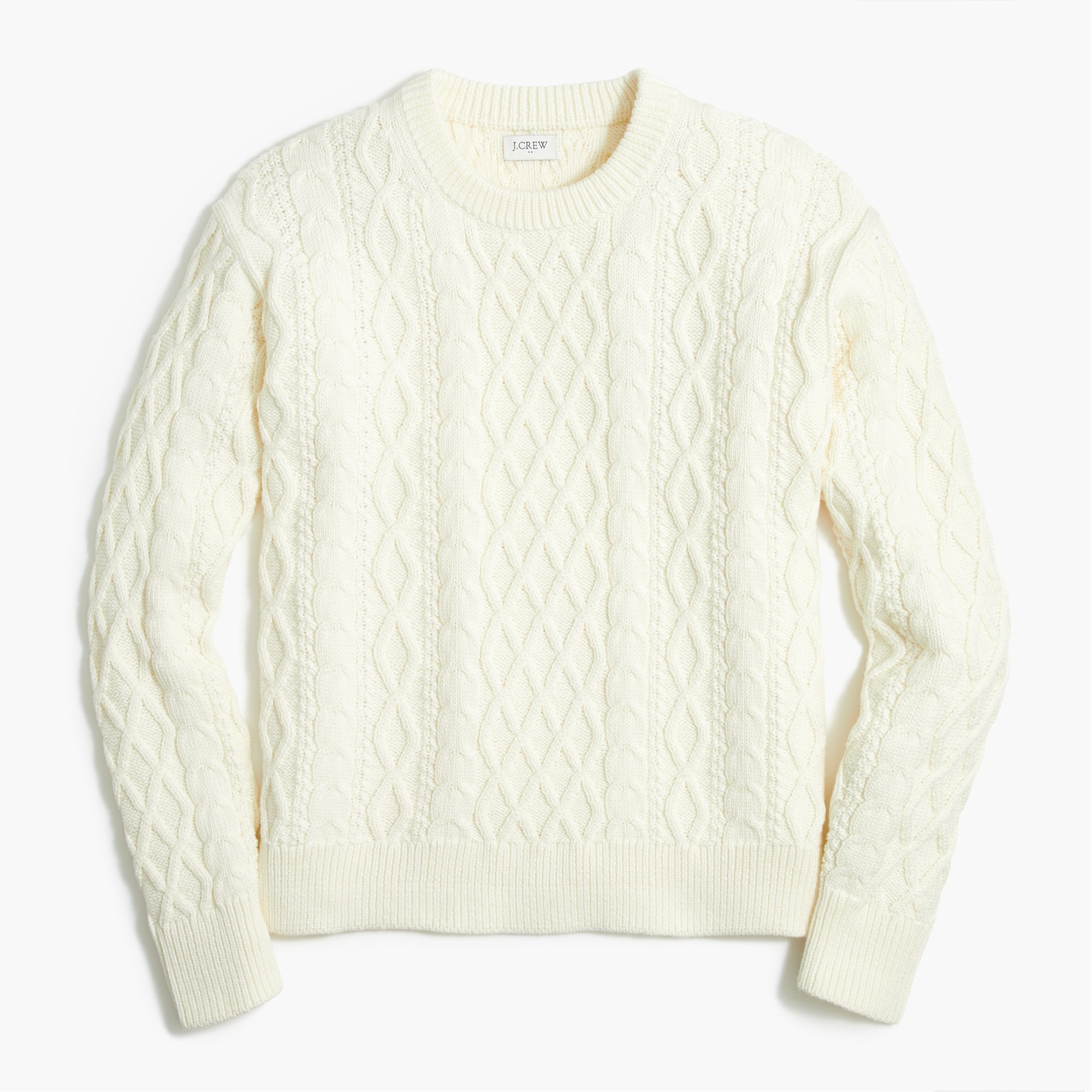 J crew hotsell cable knit