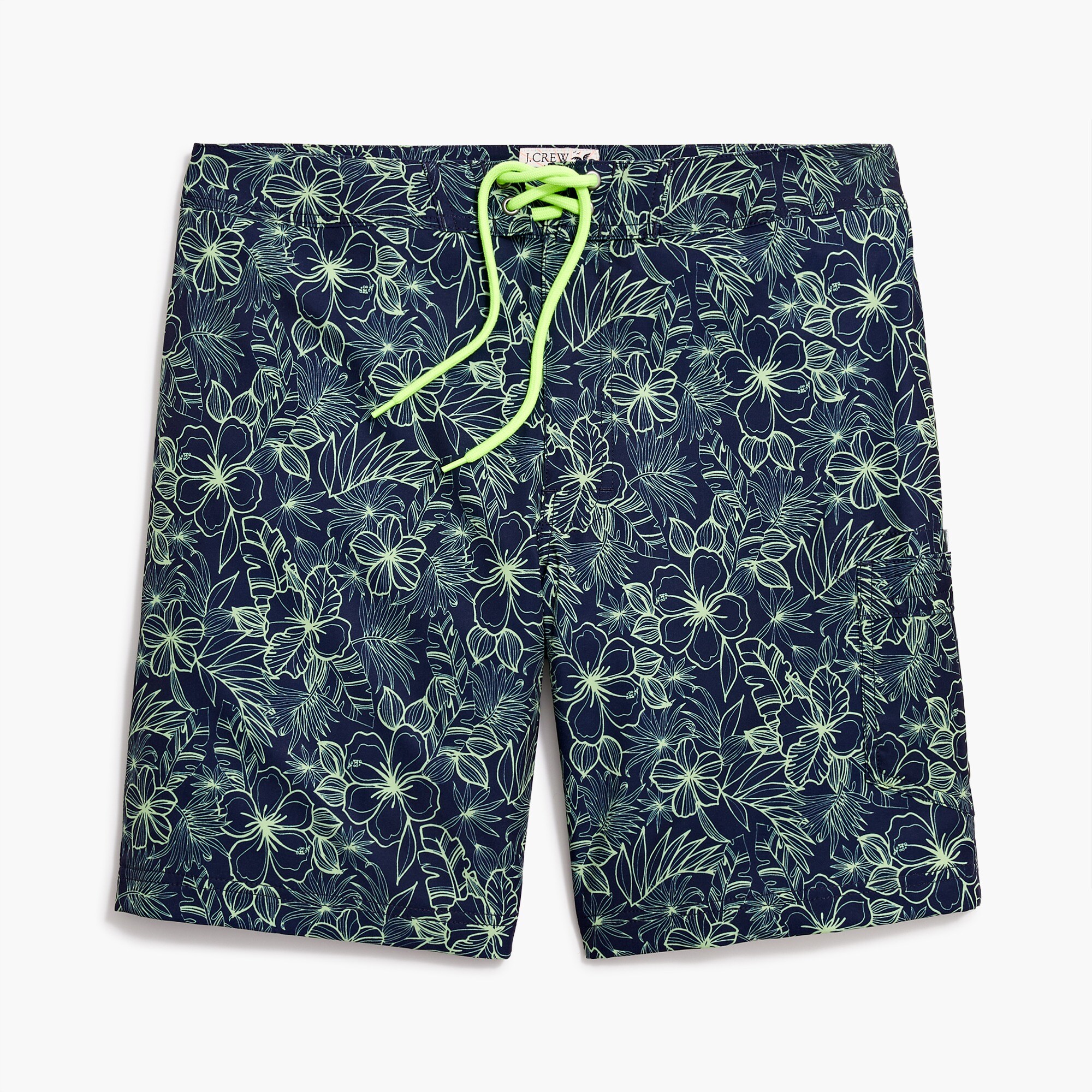 9" board short