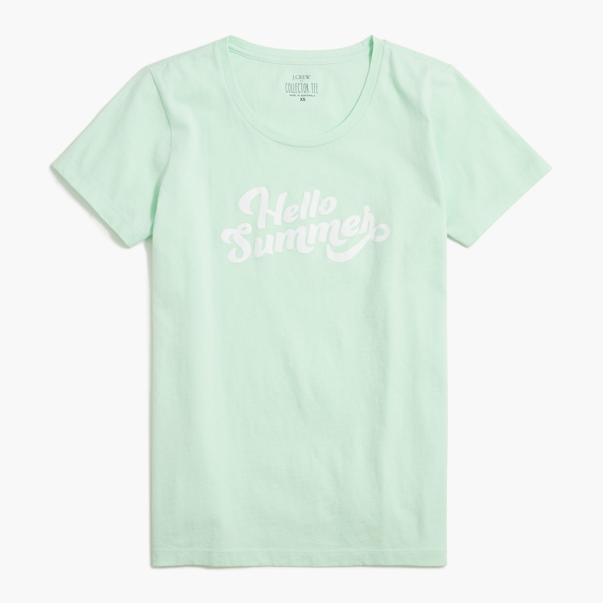 "Hello summer" graphic tee