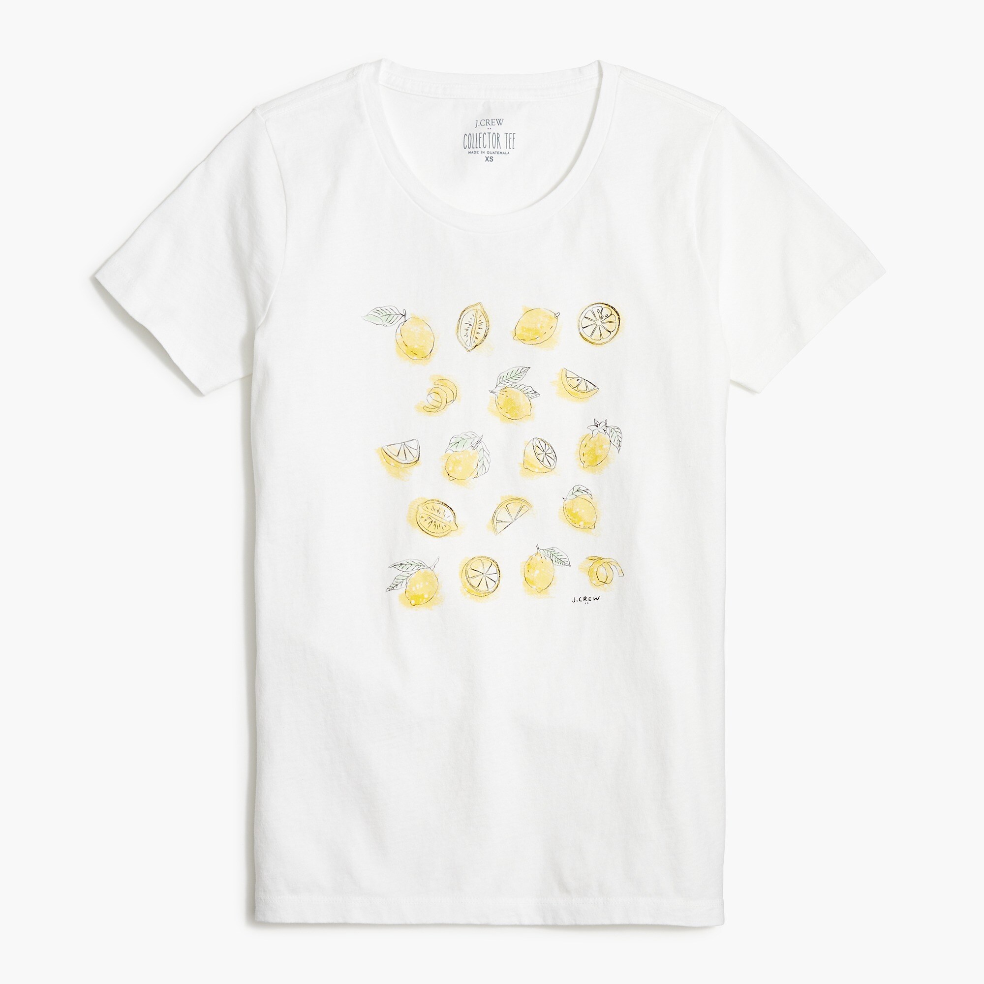 lemon graphic tee for women