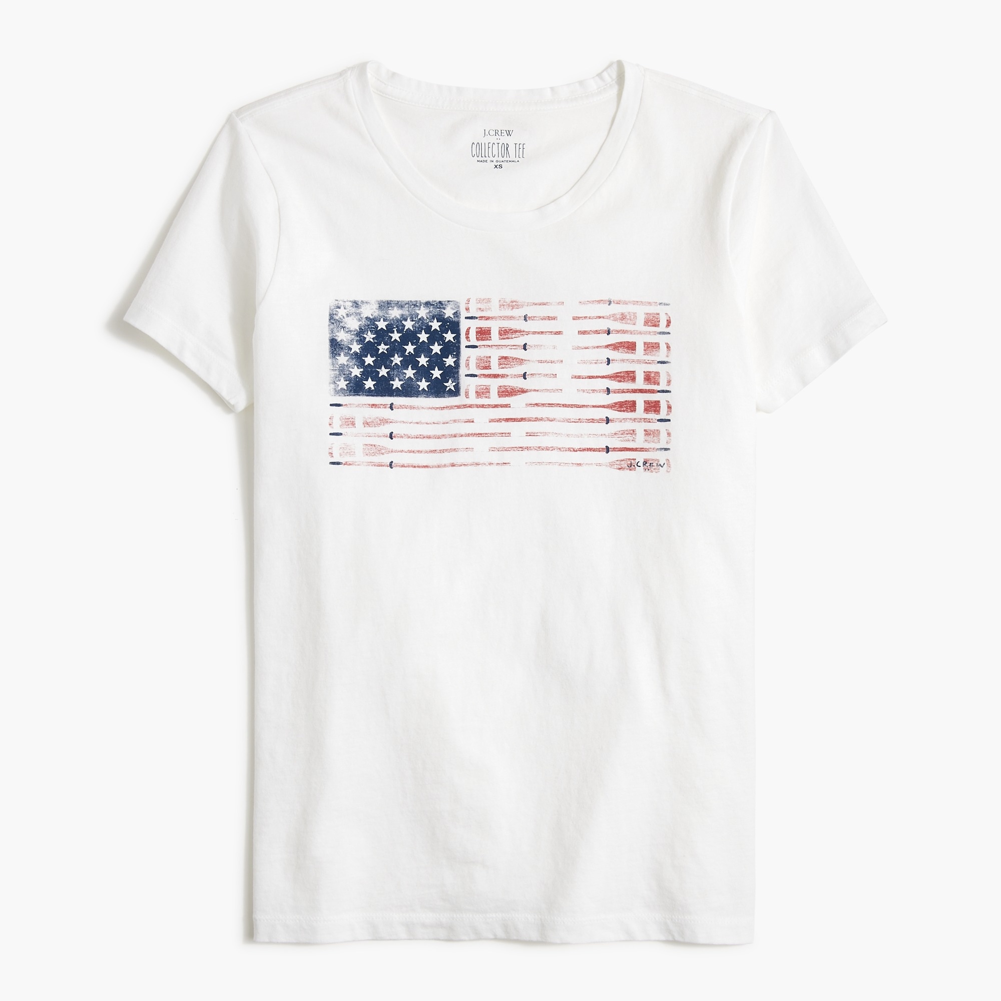 Oars flag graphic tee