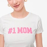 "#1 mom" graphic tee