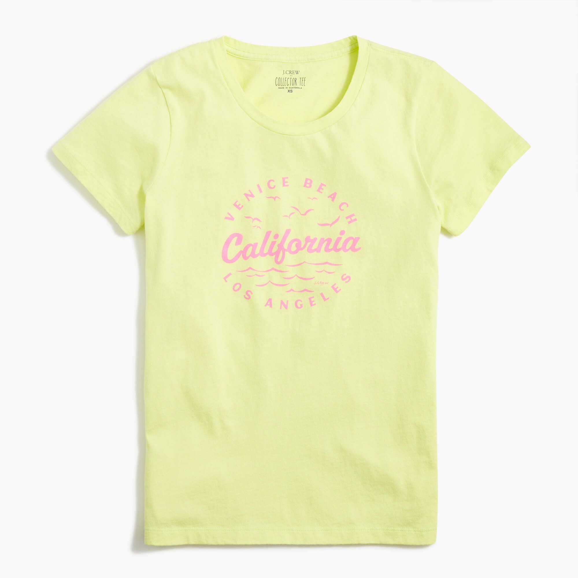 "california" graphic tee for women