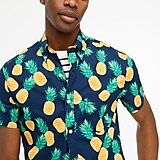 Slim pineapple flex casual shirt