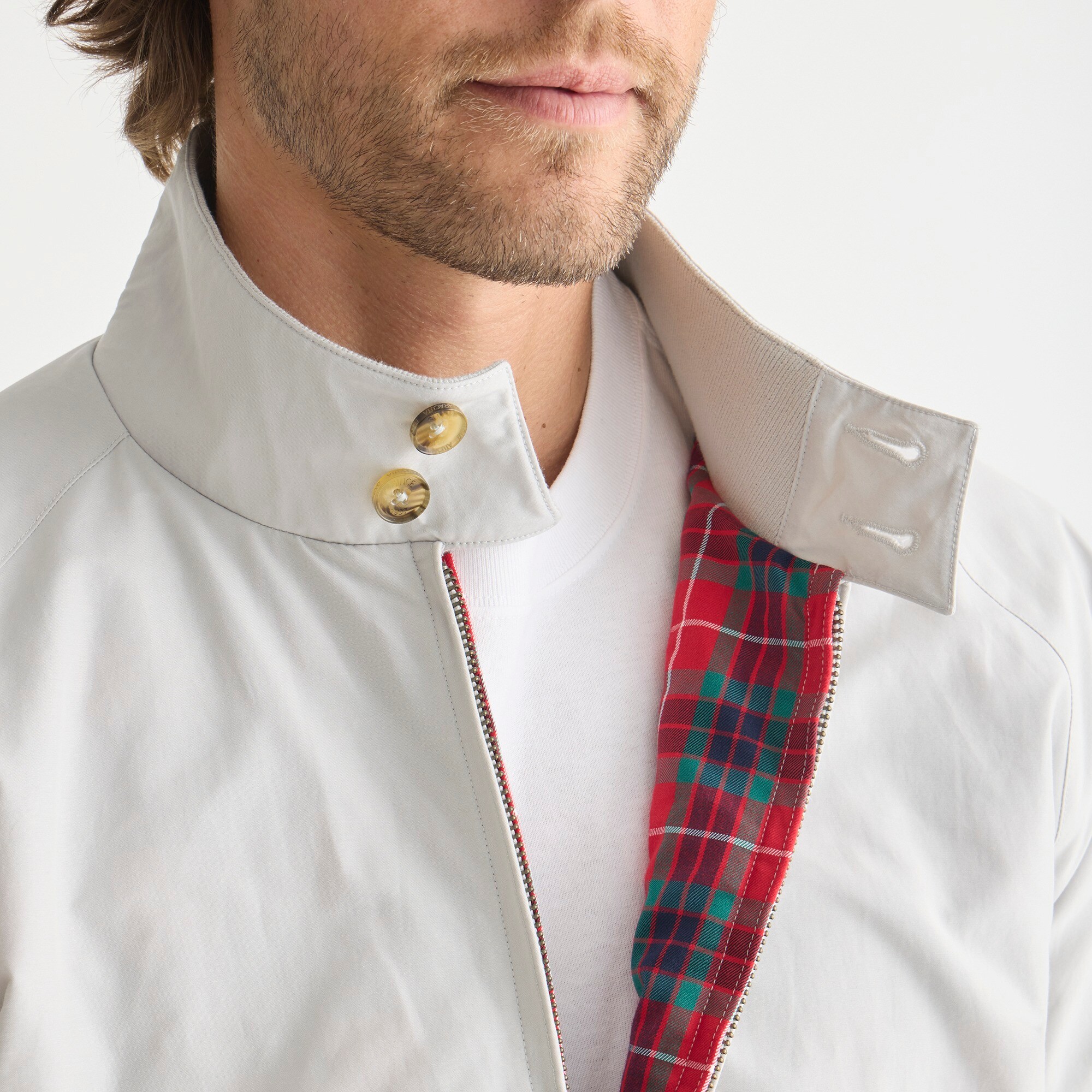 Baracuta® G9 Harrington Cloth Jacket For Men | J.Crew