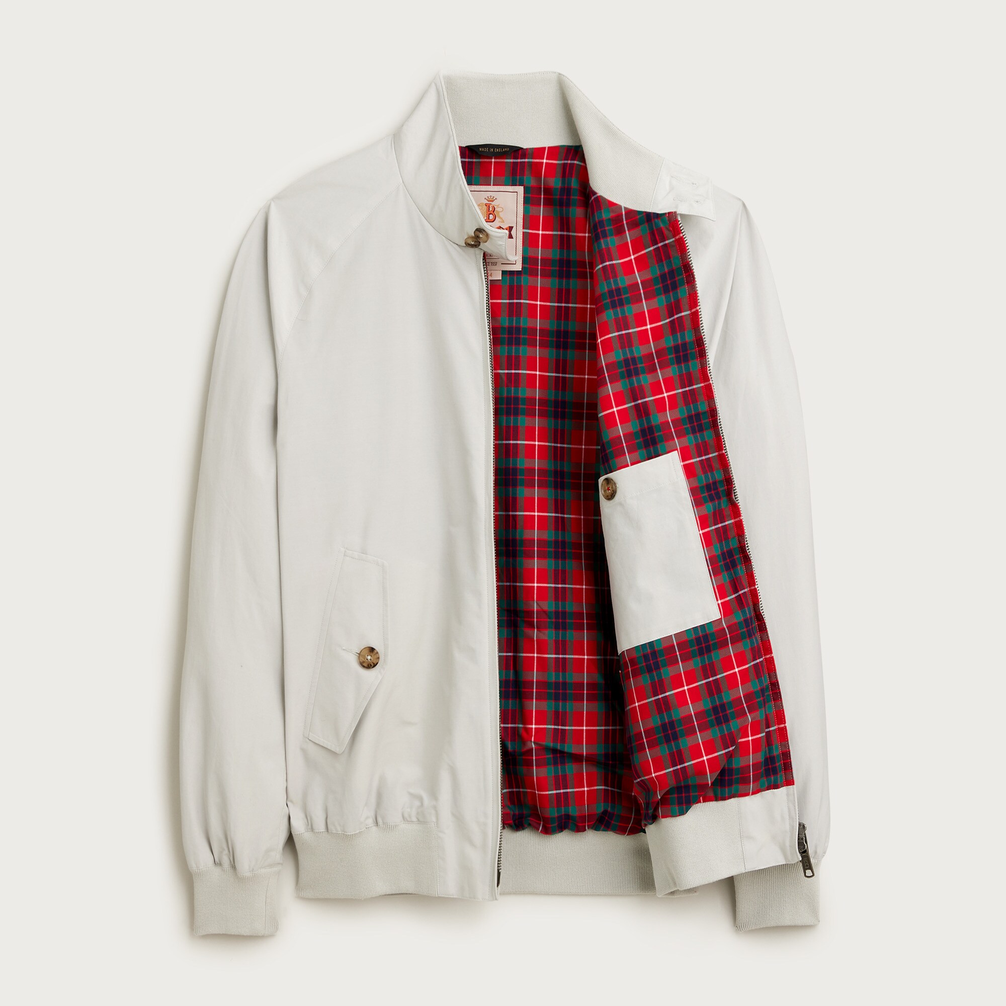 Baracuta® G9 Harrington Cloth Jacket For Men | J.Crew