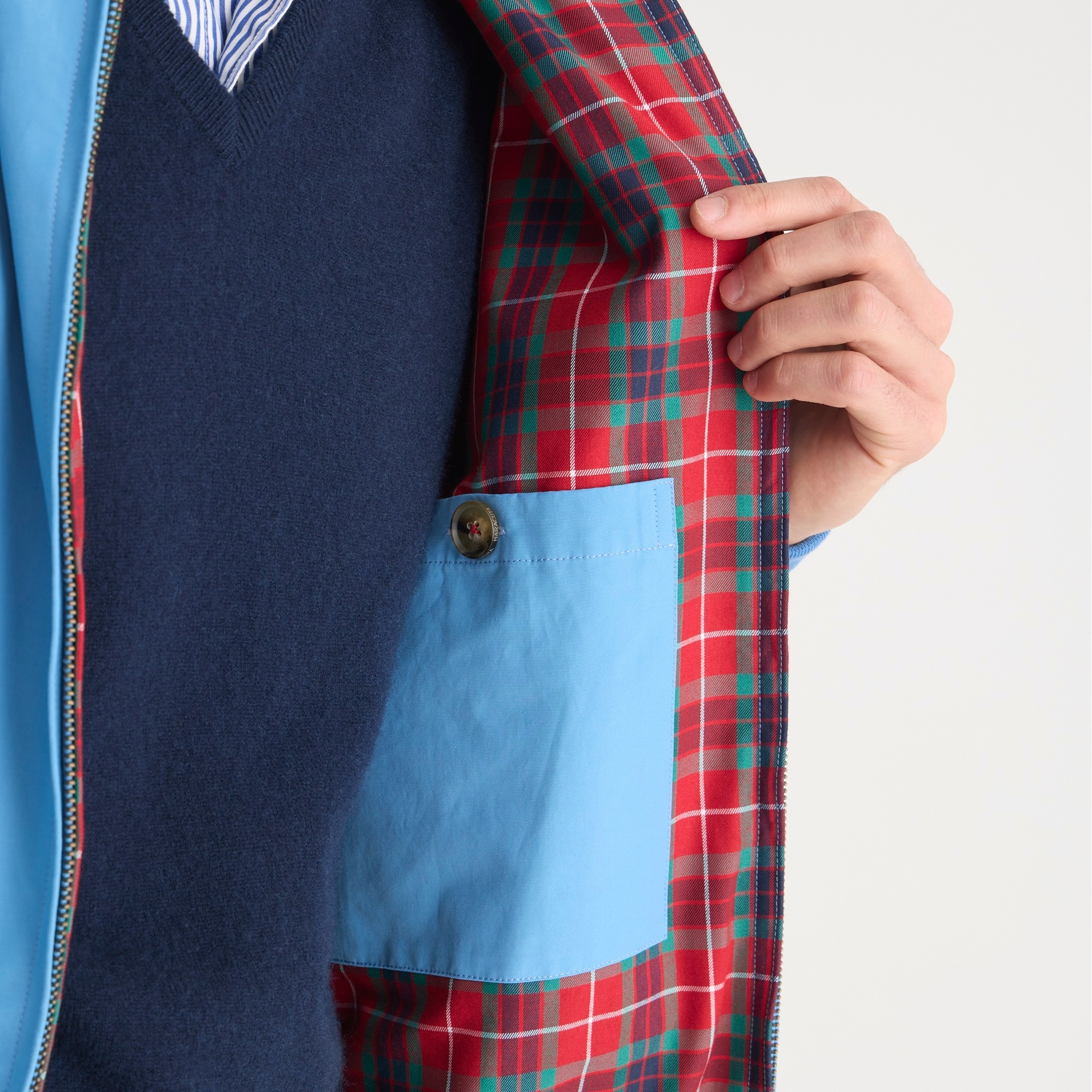J.Crew Men s Baracuta G9 Harrington Cloth Jacket Size 40