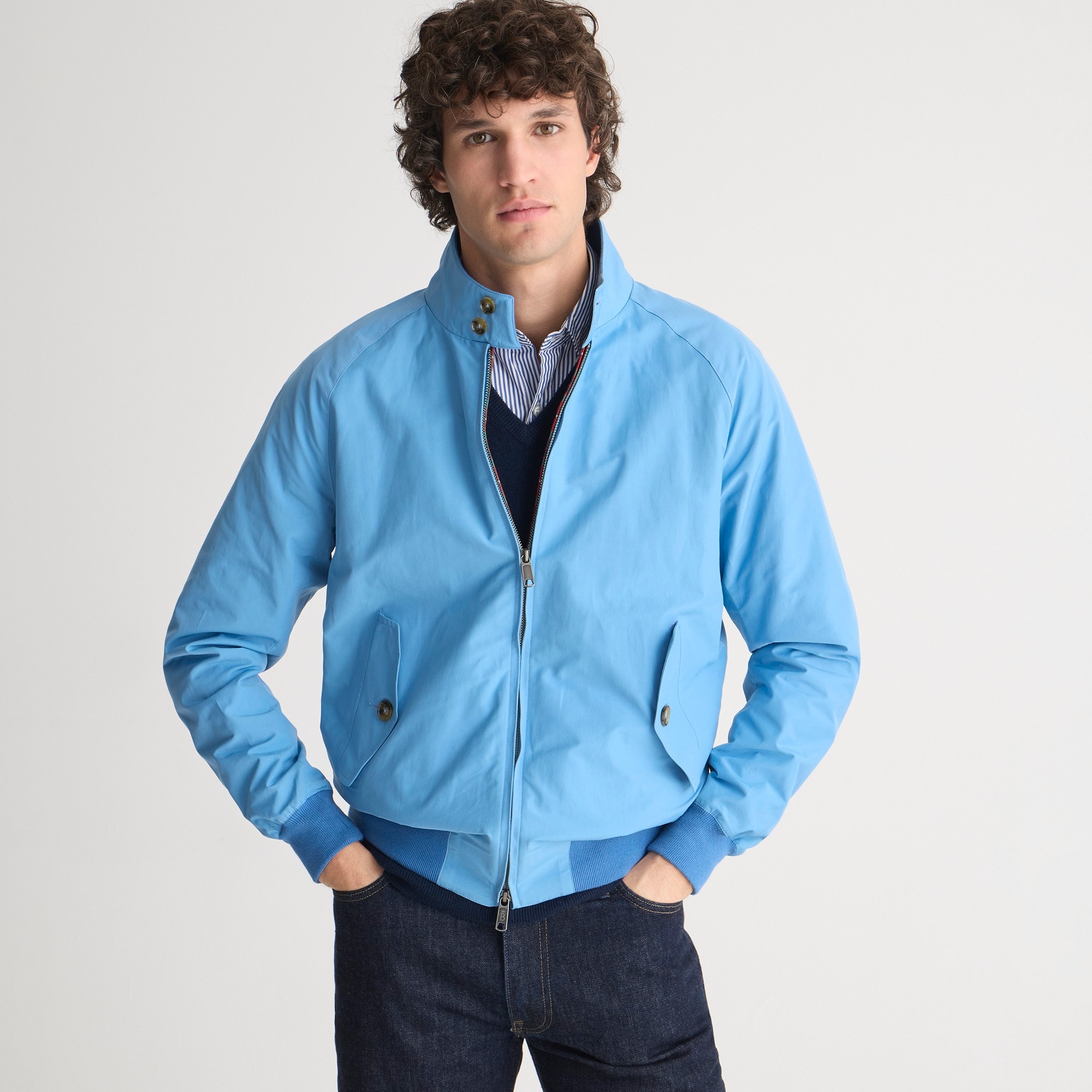  Baracuta&reg; G9 Harrington cloth jacket