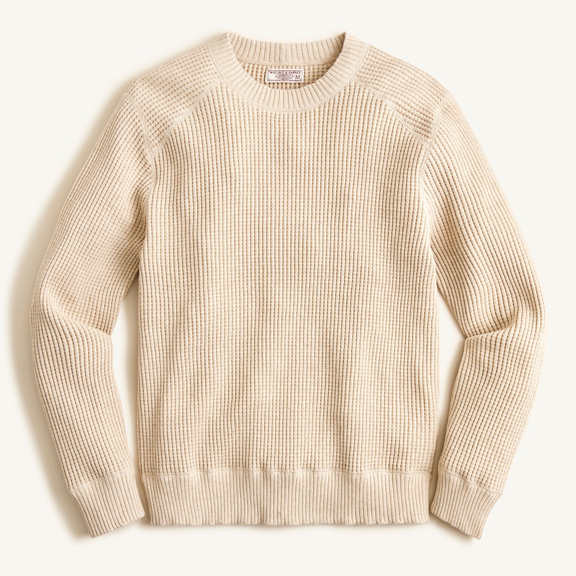 J.Crew: Wallace & Barnes Cotton Waffle Sweater For Men