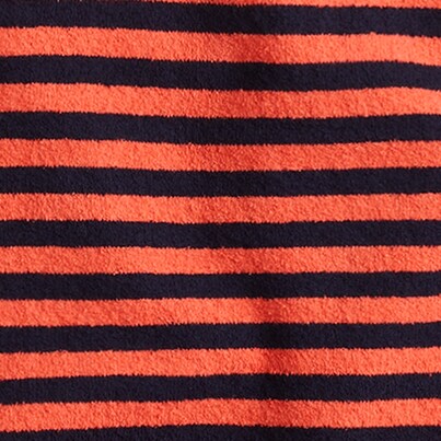 NAVY VINTAGE CORAL STRI