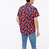 Slim short-sleeve lobster shirt