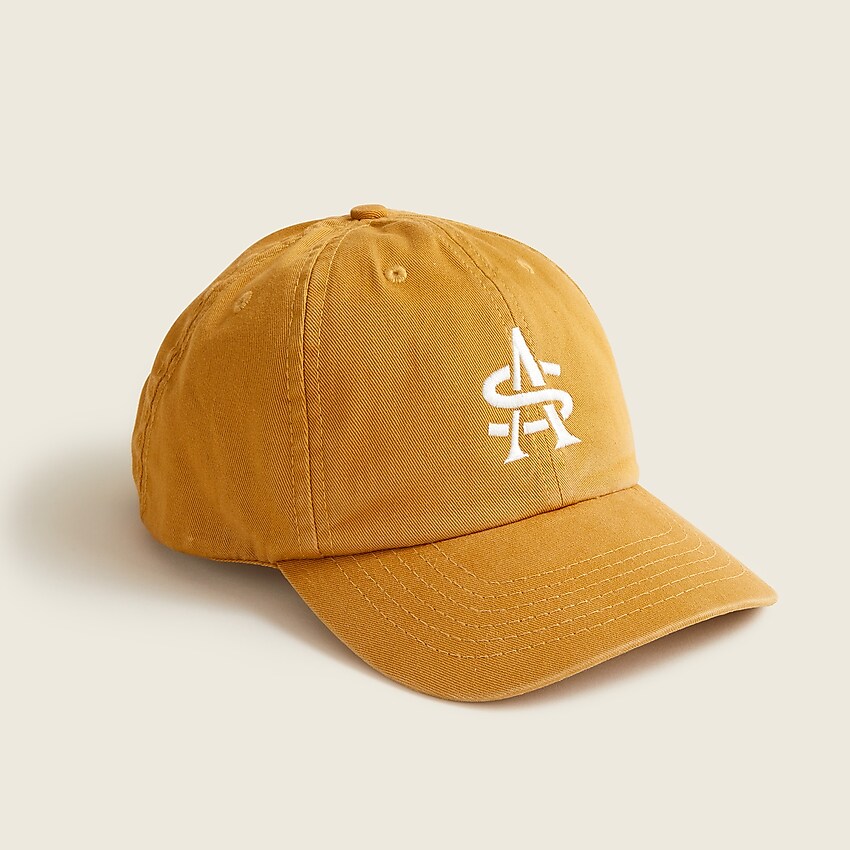 j.crew: limited-edition analog:shift x j.crew garment-dyed baseball cap for men, right side, view zoomed