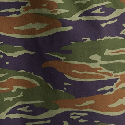 6" stretch swim trunk in camo print TIGERSTRIPE CAMO OLIVE  j.crew: 6" stretch swim trunk in camo print for men