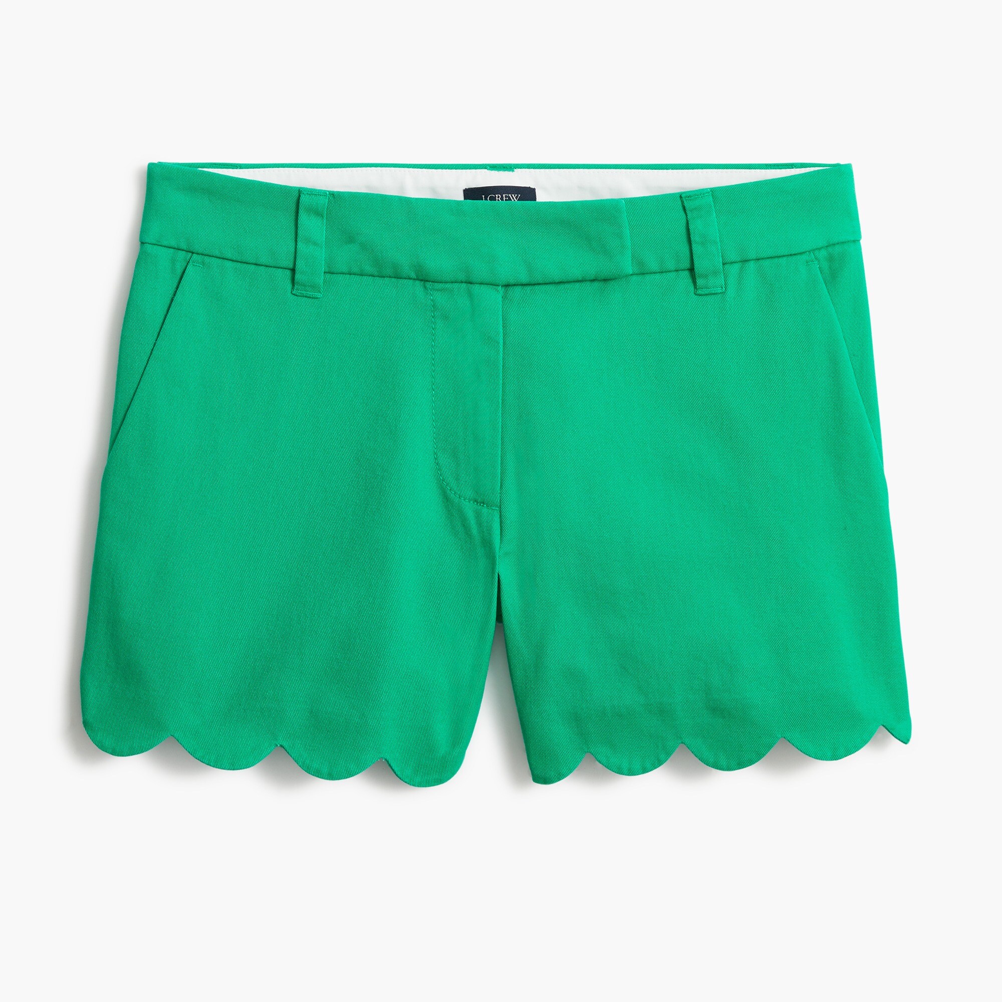 scalloped short for women