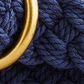 O-ring cotton rope belt NAVY j.crew: o-ring cotton rope belt for men