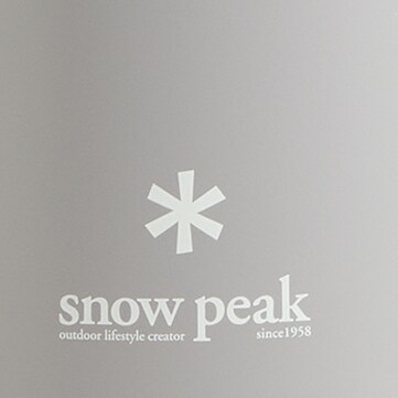 Snow Peak® stainless steel milk bottle ASH