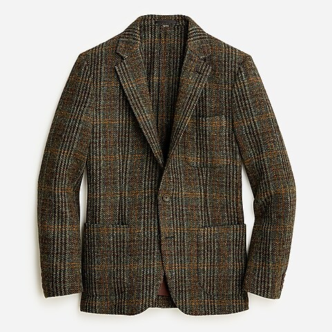 mens Wallace &amp; Barnes plaid blazer in Scottish wool