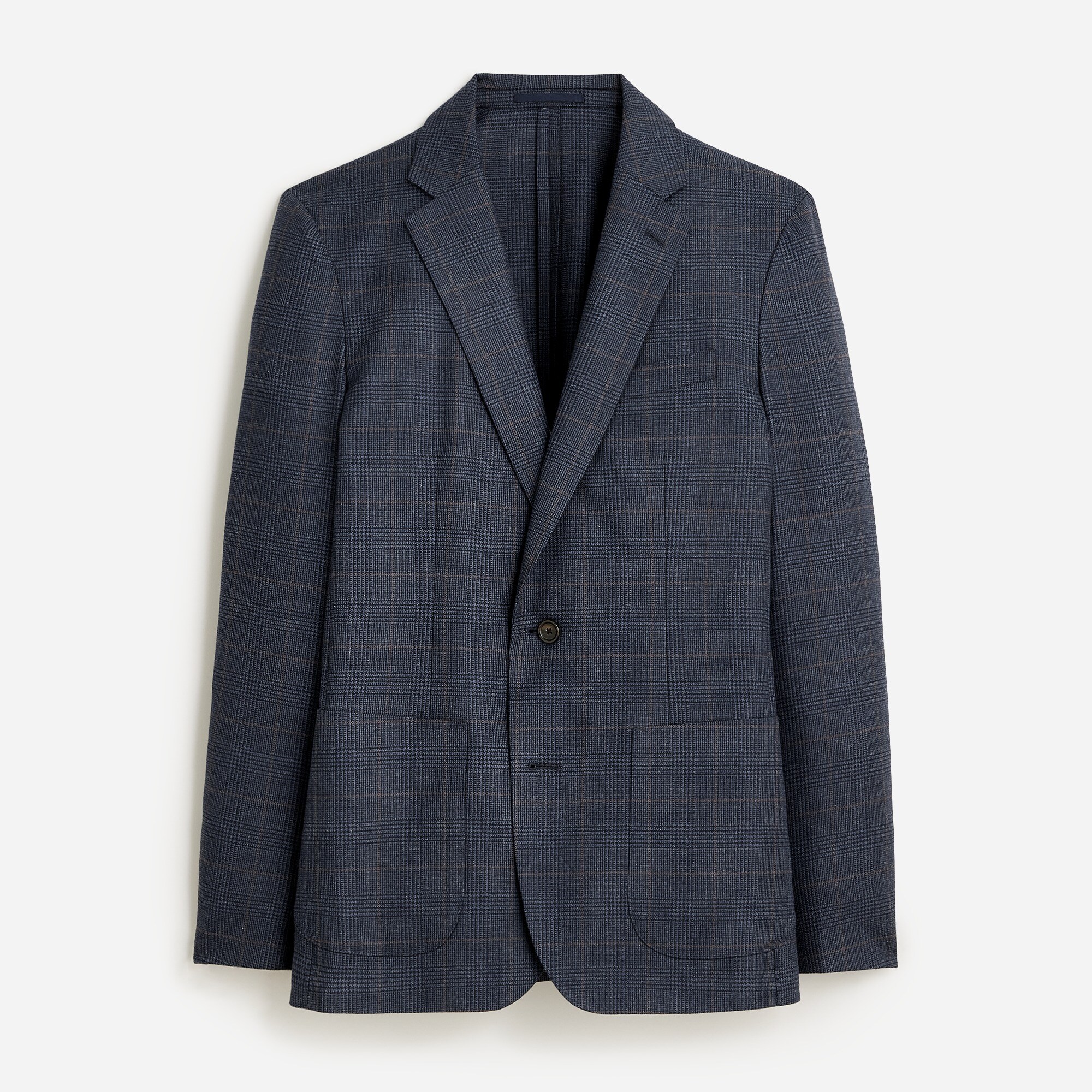 Ludlow Slim-fit blazer in English cotton-wool blend