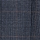 Ludlow Slim-fit blazer in English cotton-wool blend NAVY GLEN CHECK 