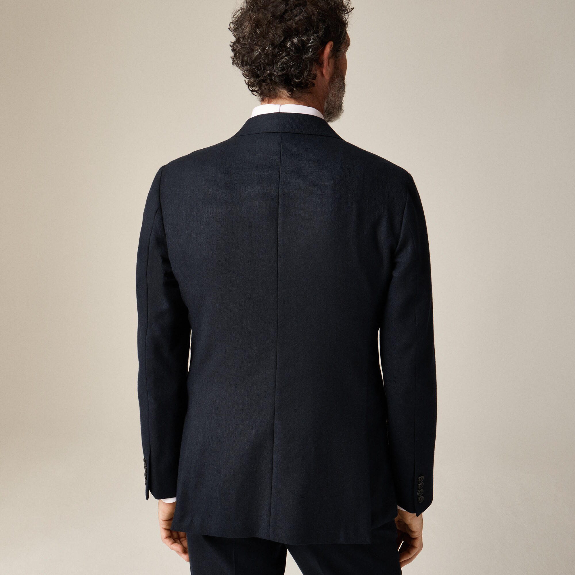 Ludlow Slim-fit Suit Jacket In English Cotton-wool Blend For Men